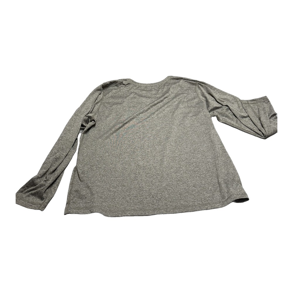 Athletic Works Girls XL 16-18 Gray Long Sleeve Top - Picture 4 of 7